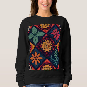 Flowers Magic Pattern Trui