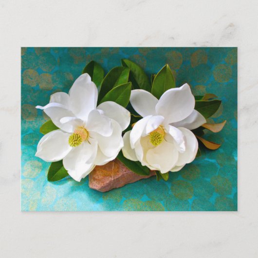Flowers | Magnolia Flower Briefkaart (Voorkant)