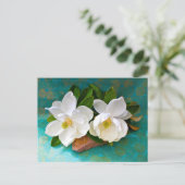 Flowers | Magnolia Flower Briefkaart (Staand voorkant)