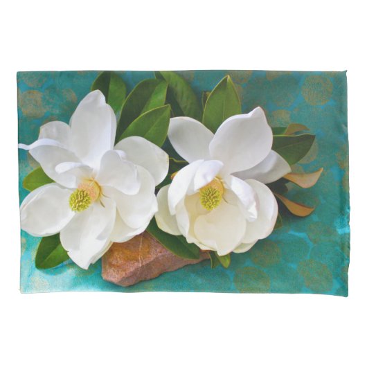 Flowers | Magnolia Flower Kussensloop (Voorkant)
