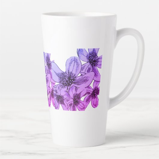 Flowers Miami Filter Latte Mok (Rechts)