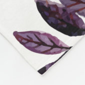 Flowers Modern en Fresh Pattern Fleece Deken (Hoek)