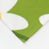 Flowers Modern en Fresh Pattern Fleece Deken (Hoek)