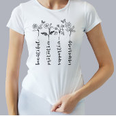 Flowers Moederdag Gift T-shirt