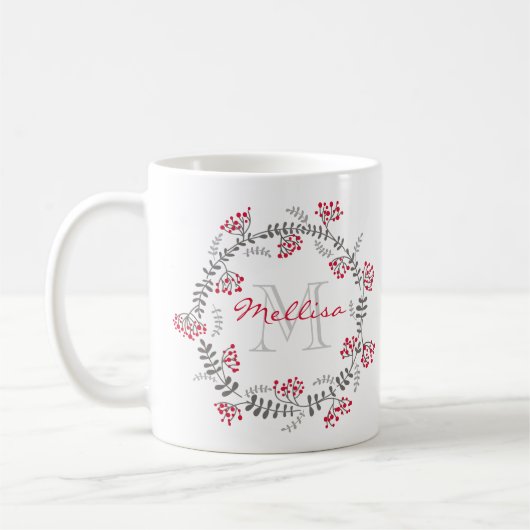 Flowers Monogram Mok (Links)