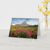 Flowers Montana's Glacier National Park Kaart (Gele Bloem)