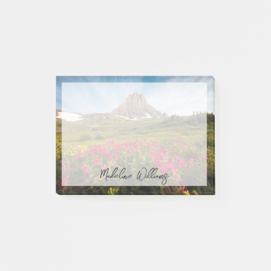 Flowers Montana's Glacier National Park Post-it® Notes (Voorkant)