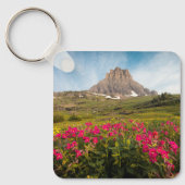 Flowers Montana's Glacier National Park Sleutelhanger (Voorkant)