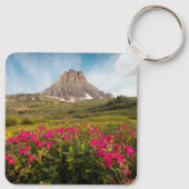 Flowers Montana's Glacier National Park Sleutelhanger (Achterkant)