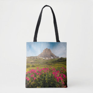 Flowers Montana's Glacier National Park Tote Bag