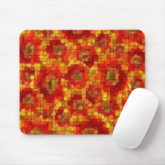 Flowers Mosaic Muismat (Met muis)