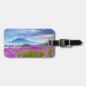 Flowers Mount Fugi Japan Bagagelabel (Voorkant horizontaal)