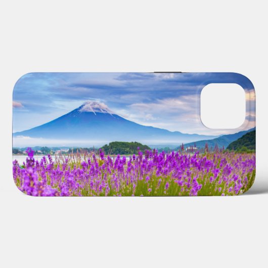 Flowers Mount Fugi Japan Case-Mate iPhone Case (Achterkant (horizontaal))