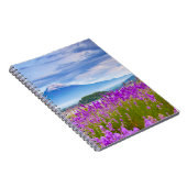 Flowers Mount Fugi Japan Notitieboek (Rechterzijde)