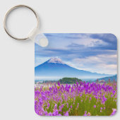 Flowers Mount Fugi Japan Sleutelhanger (Voorkant)