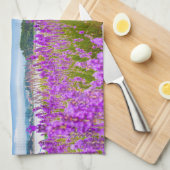 Flowers Mount Fugi Japan Theedoek (Quarter Fold)