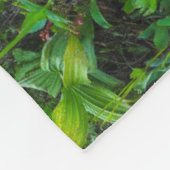 Flowers | Mount Rainier National Park Fleece Deken (Hoek)