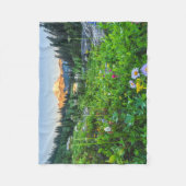 Flowers | Mount Rainier National Park Fleece Deken (Voorkant)