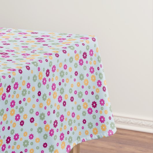 Flowers Multicolored Shades Design Tafelkleed (Voorbeeld)