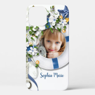 Flowers & Nautical Life Saver-foto Case-Mate iPhone Case
