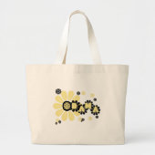 Flowers Obama Grote Tote Bag (Voorkant)