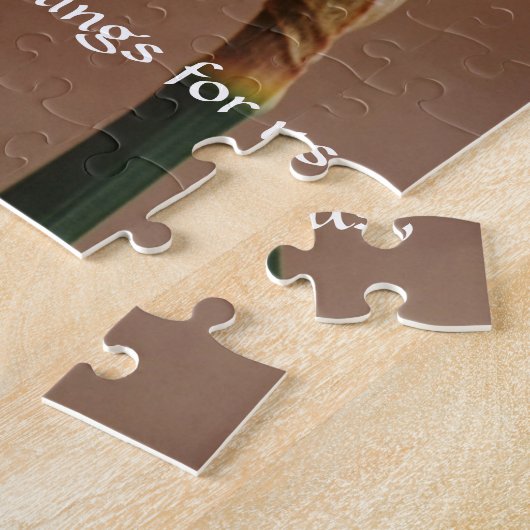 Flowers of Faith Psalm Daffodil Puzzle Legpuzzel (Zijkant)