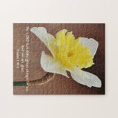 Flowers of Faith Psalm Daffodil Puzzle Legpuzzel (Horizontaal)