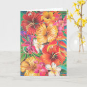 "FLOWERS OF FIJI" KAART (Gele Bloem)