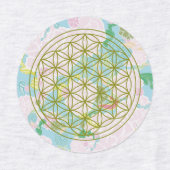 Flowers of life labels (Design 2)