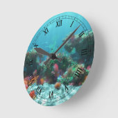 Flowers of the Sea Clock Ronde Klok (Hoek)