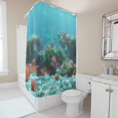 Flowers of the Sea Shower Curtain Douchegordijn (In situ)