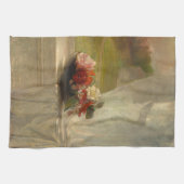 Flowers On A Window Ledge beroemd gemaakt door Joh Theedoek (Horizontaal)