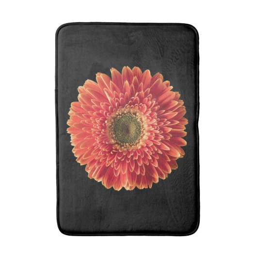 Flowers | Orange Gerbera Daisy Badmat (Voorkant Verticaal)