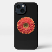 Flowers Orange Gerbera Daisy iPhone Hoesje (Achterkant)