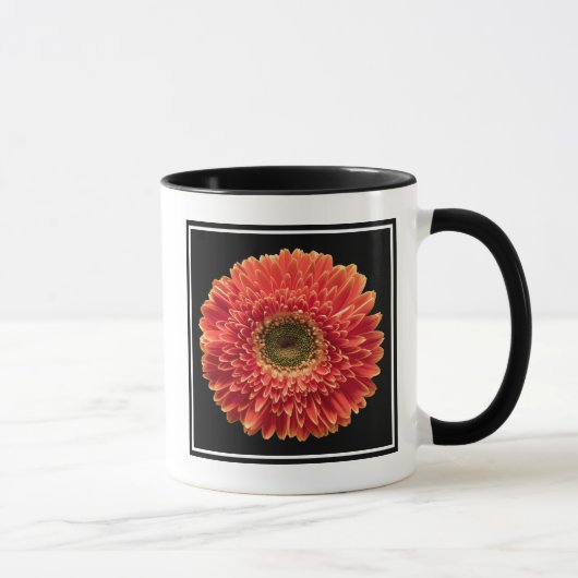 Flowers Orange Gerbera Daisy Mok (Rechts)