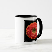 Flowers Orange Gerbera Daisy Mok (Voorkant rechts)