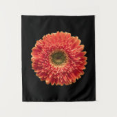 Flowers | Orange Gerbera Daisy Wandkleed (Voorkant)