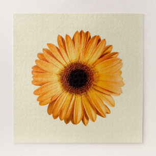 Flowers Orange Gerbera Legpuzzel