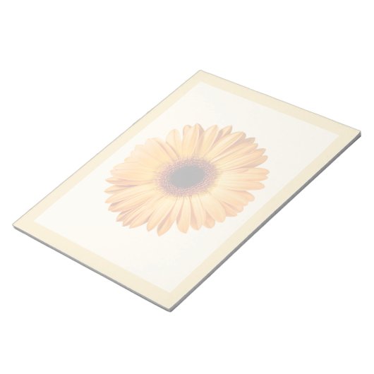 Flowers Orange Gerbera Notitieblok (Schuin)