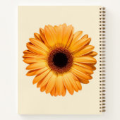 Flowers | Orange Gerbera Notitieboek (Achterkant)