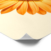 Flowers | Orange Gerbera Poster (Hoek)