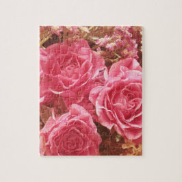 Flowers Oversize Jigzaag Puzzles Legpuzzel