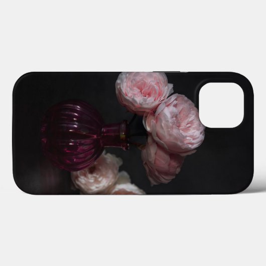 Flowers Pale Pink Peonies in Vase Case-Mate iPhone Case (Achterkant (horizontaal))
