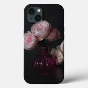 Flowers Pale Pink Peonies in Vase Case-Mate iPhone Case