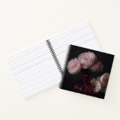 Flowers Pale Pink Peonies in Vase Notitieboek (Binnen)