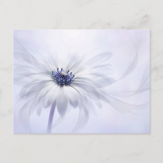 Flowers | Pale Purple Flower Briefkaart (Voorkant)