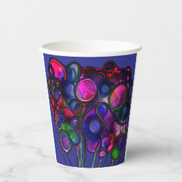 Flowers Papieren Bekers