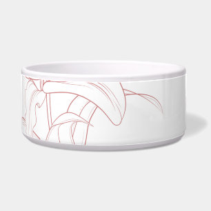 Flowers Patroon 10 Voerbakje