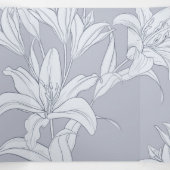 Flowers Patroon 12 Drieluik Wenskaart (Binnenkant midden)