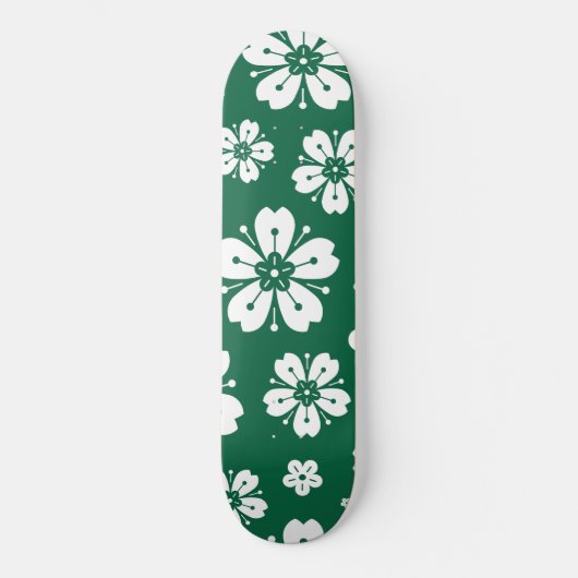 Flowers Patroon 3 Persoonlijk Skateboard (Voorkant)